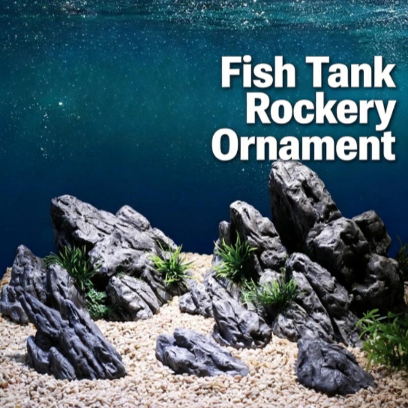 Planted Aquarium Aquascape - Decoración para Acuario, Simulación de Piedras,