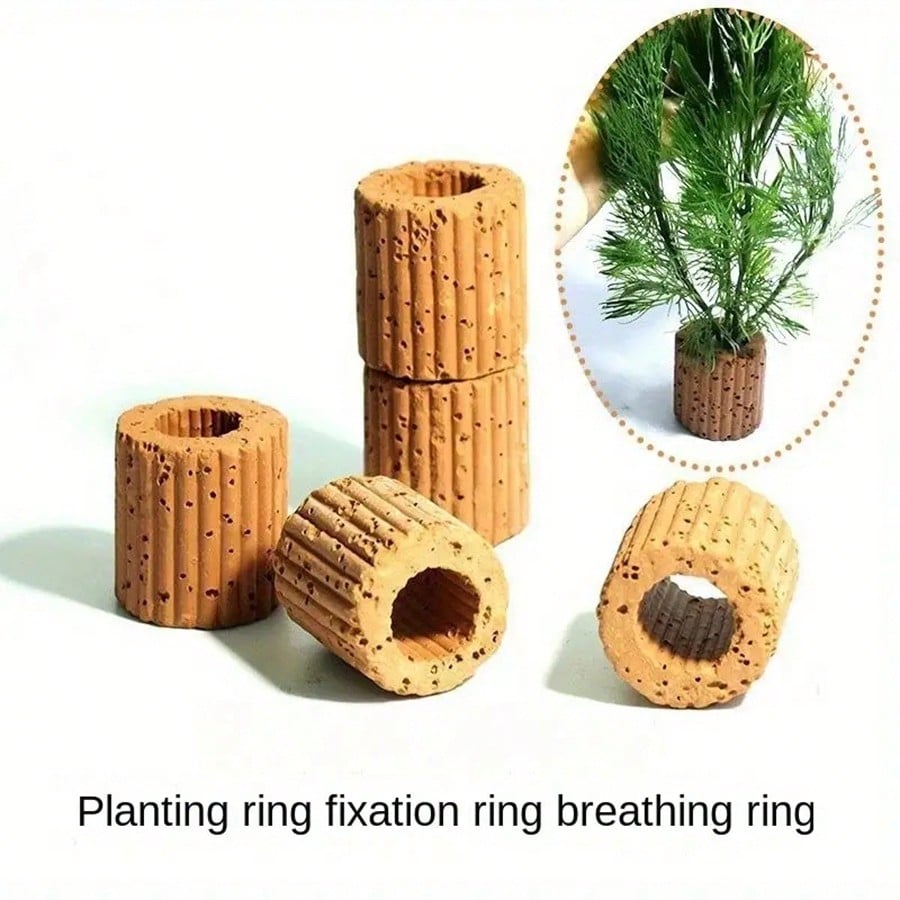 Planted Aquarium Aquascape - Anillos de fijación de plantas de
