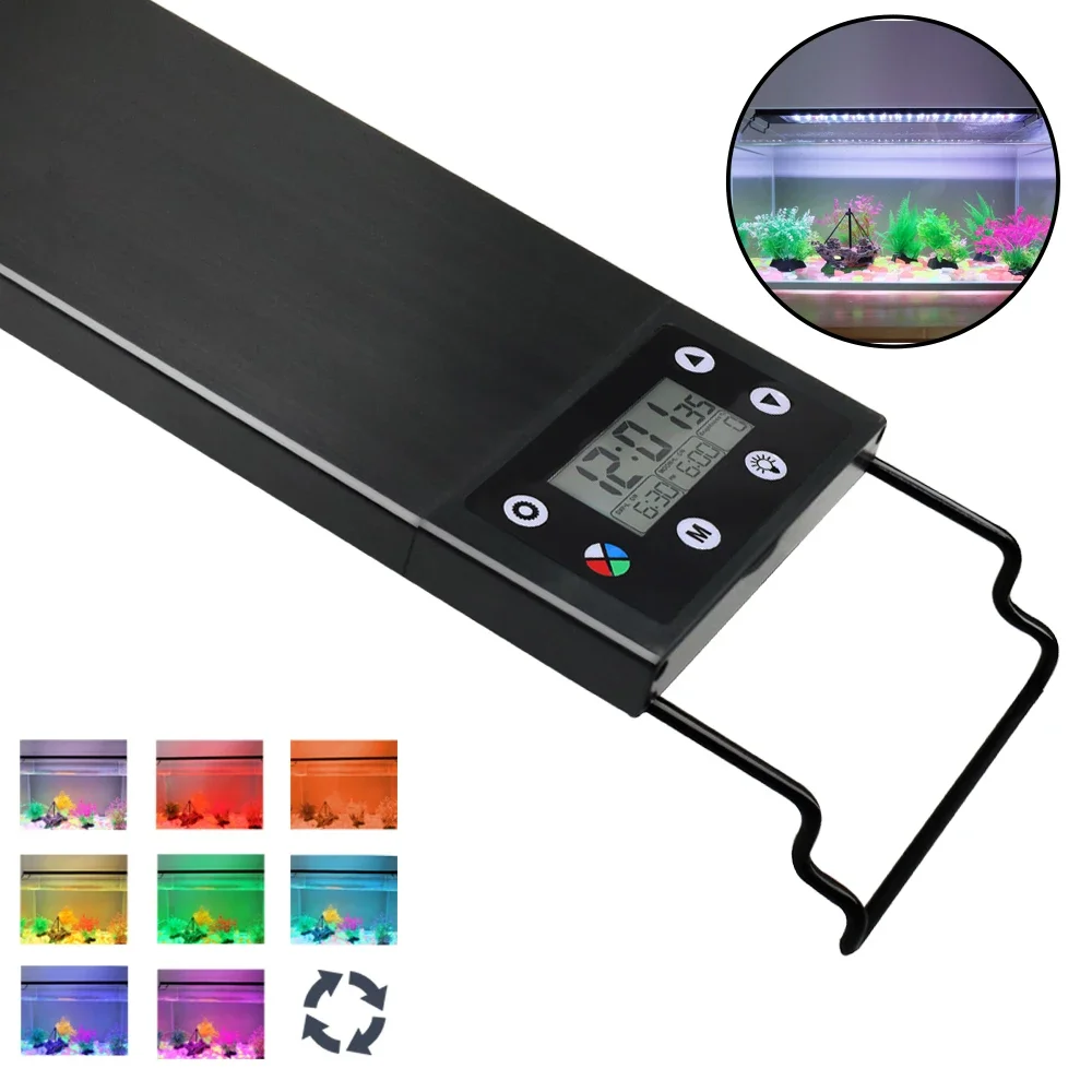 Aquarium Plant Light Spectrum - Luz LED para acuario impermeable IP68,