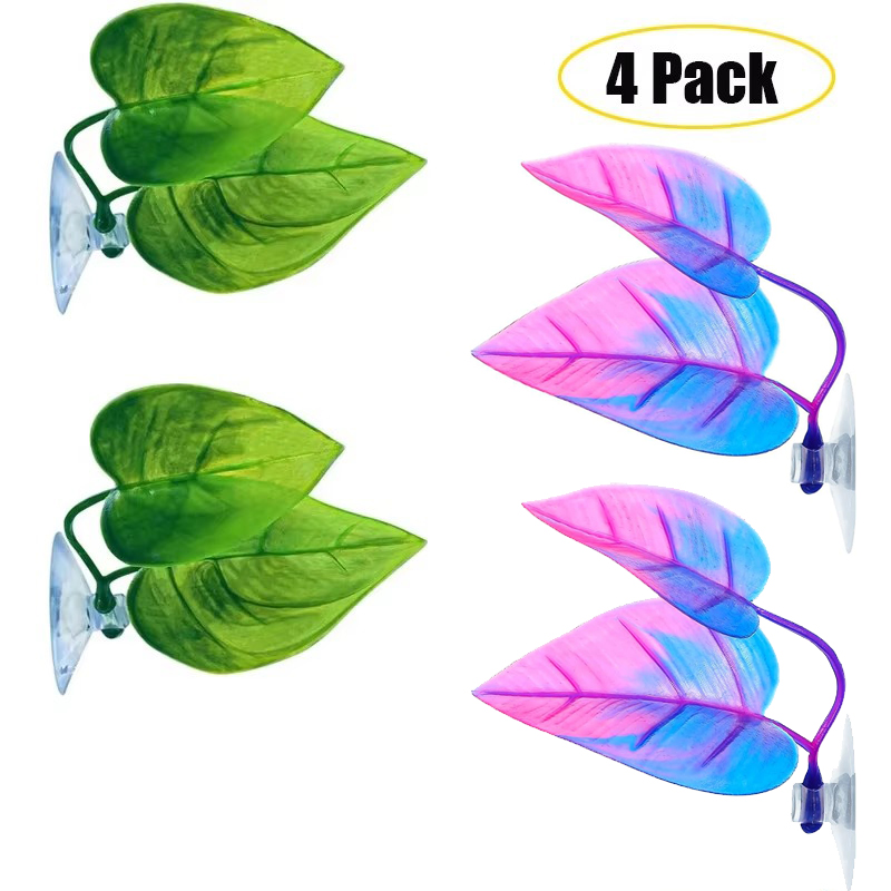 Aquarium Planted Tree - Hamaca de hojas de pescado Betta