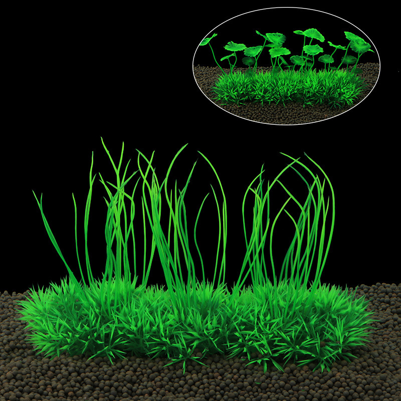 Planted Aquarium Models - Decoración de plantas acuáticas artificiales para