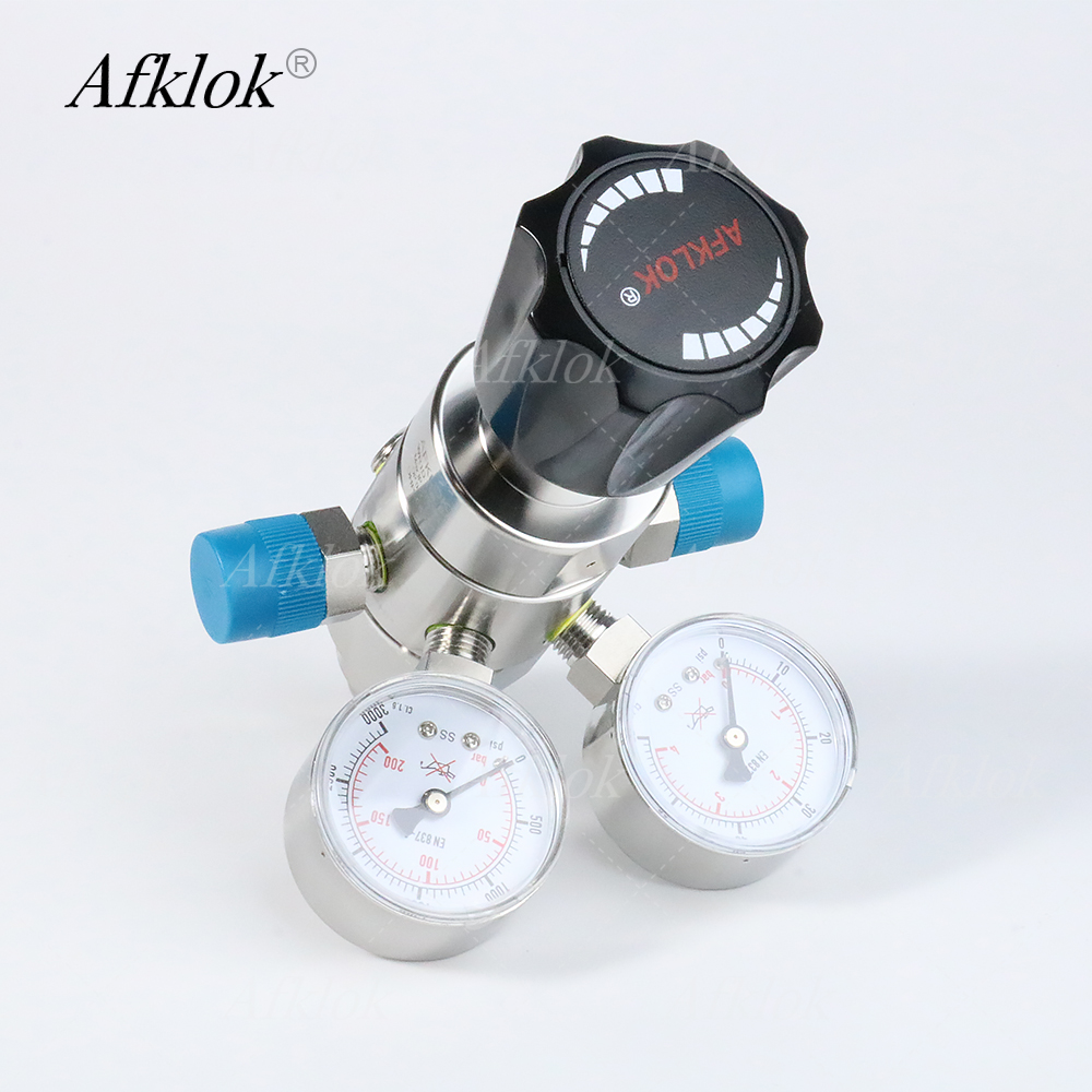 Co2 Regulator Dual Stage - Regulador de Presión de Doble Etapa