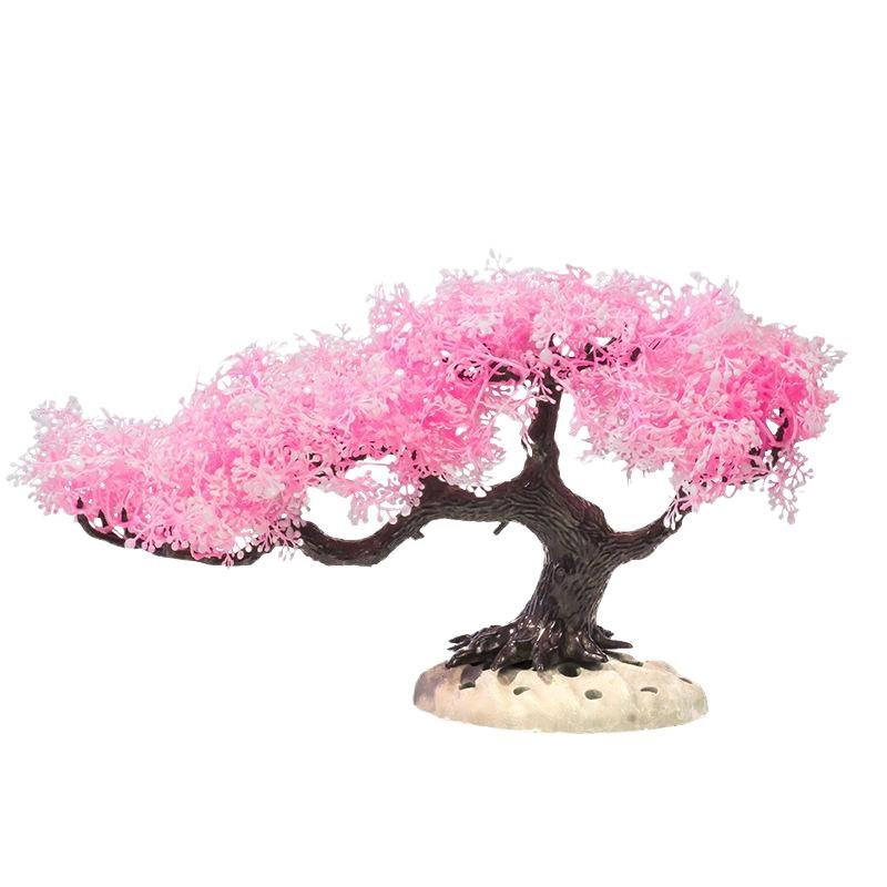 Aquarium Planted Tree - Árbol Artificial de Plástico, Plantas Acuáticas