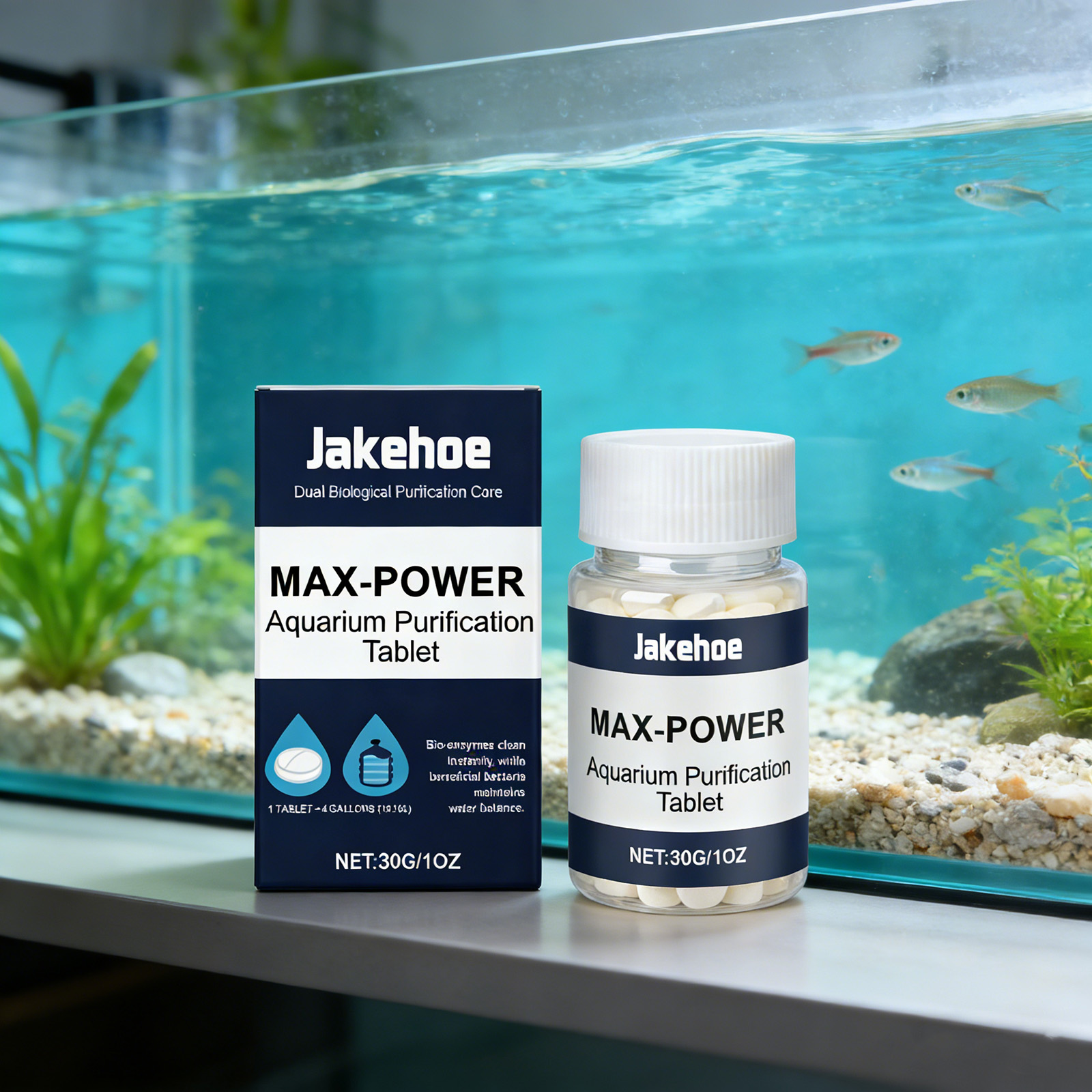 Planted Aquarium Algae Control - Tabletas Removedoras de Algas para Acuarios,