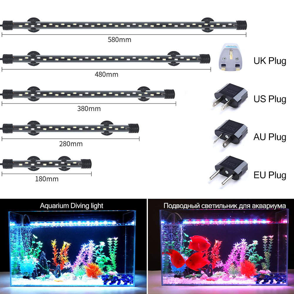Aquarium Plant Growing - Luz LED para acuario de 90-260V,