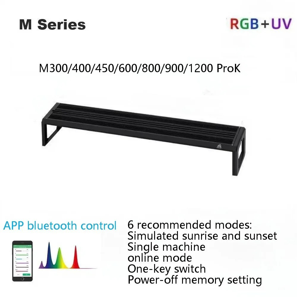 Aquarium Plant Growing - Lámpara LED Inteligente para Plantas de