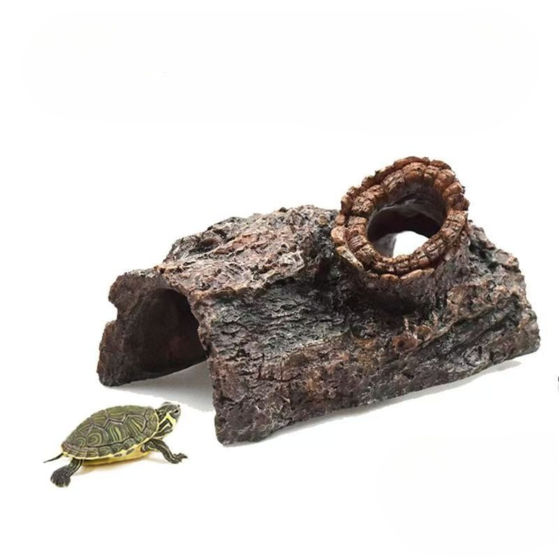 Planted Aquarium With Driftwood - Figura de Resina de Perro Robótico,