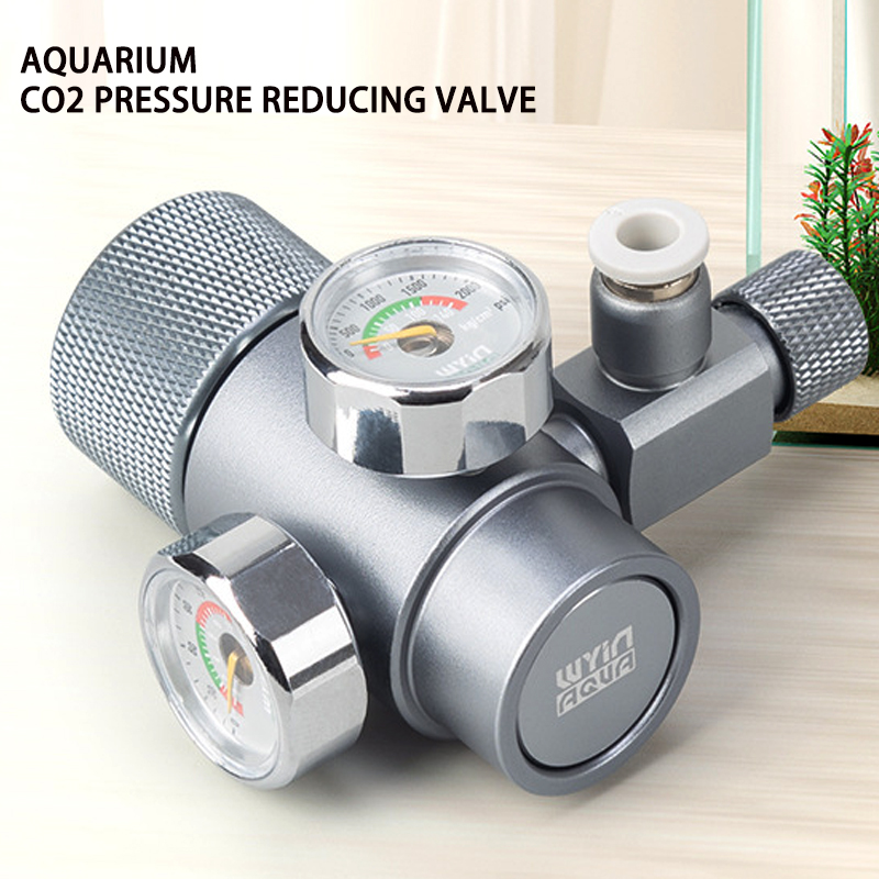 Co2 Regulator Dual Stage - Regulador de CO2 para Acuario, Aleación