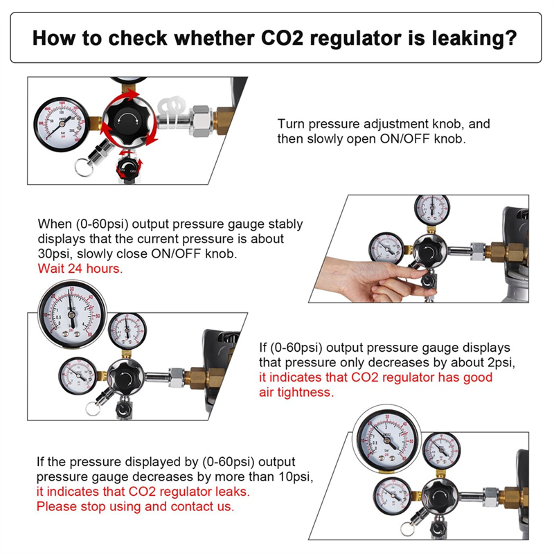 Regulador de fallo de CGA-320, - Co2 Regulator Dual Stage reseña y precio