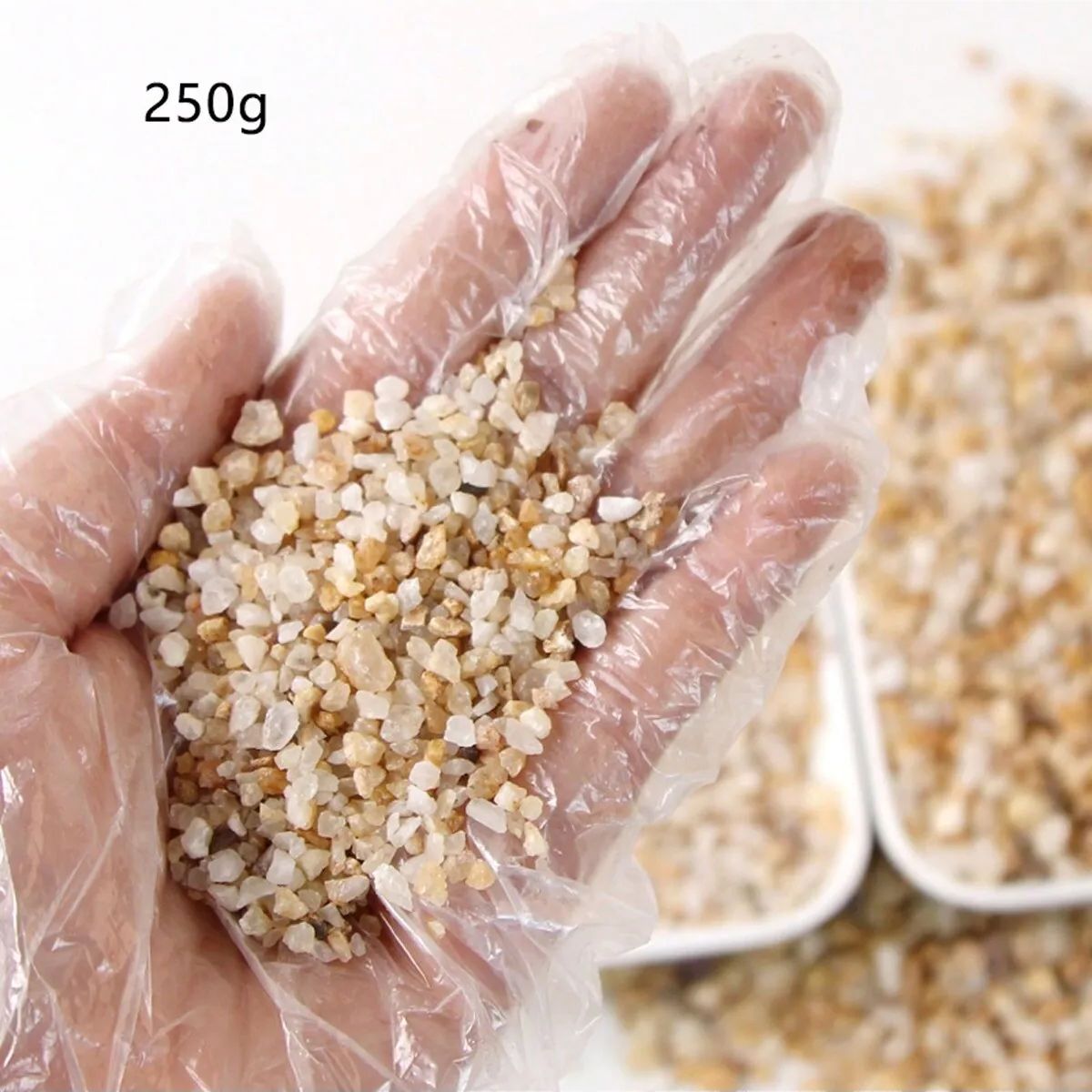 1 unidad-250g de cristales nat - Planted Aquarium With Sand reseña y precio