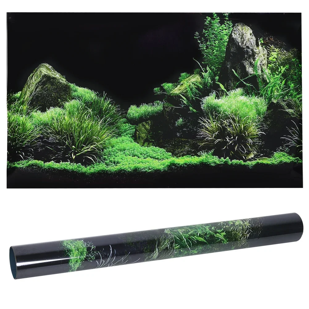 Póster de pegatina 3d para fon - Planted Aquarium Aquascape reseña y precio