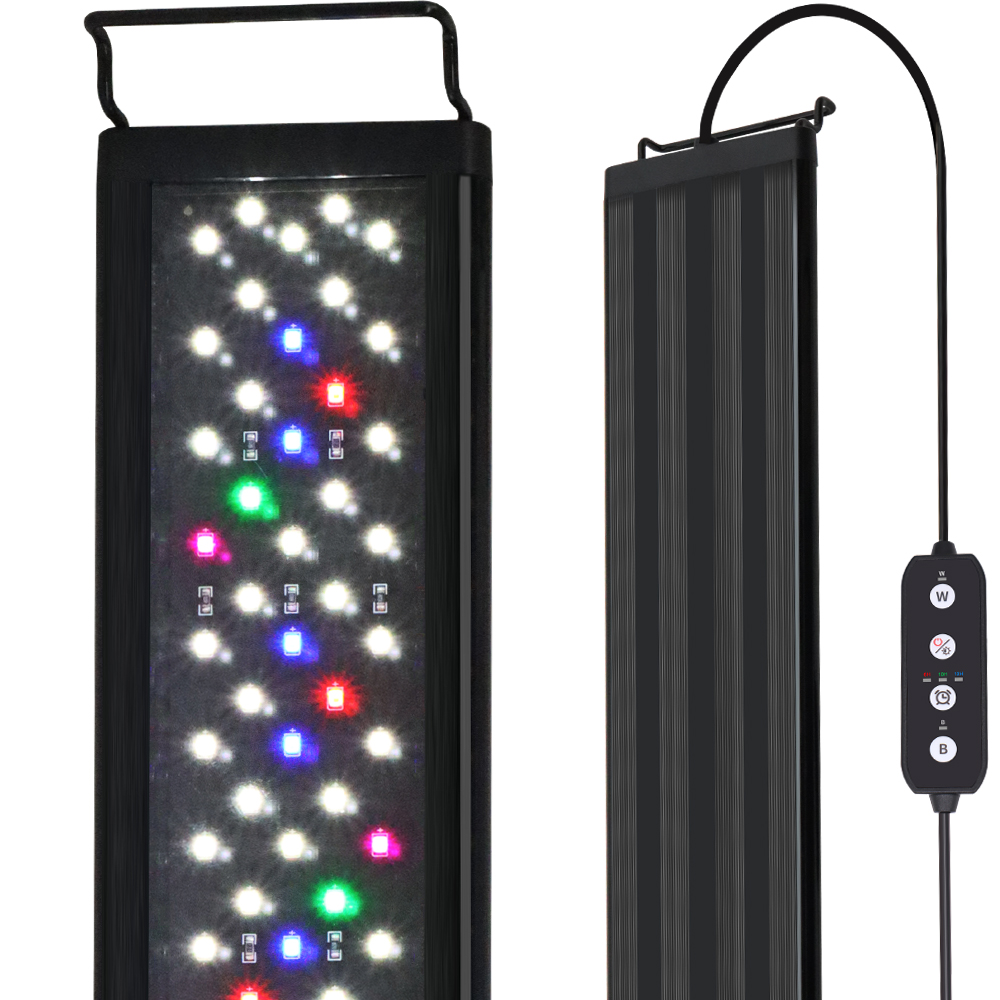 Luz LED de espectro completo p - Aquarium Plant Light Spectrum reseña y precio