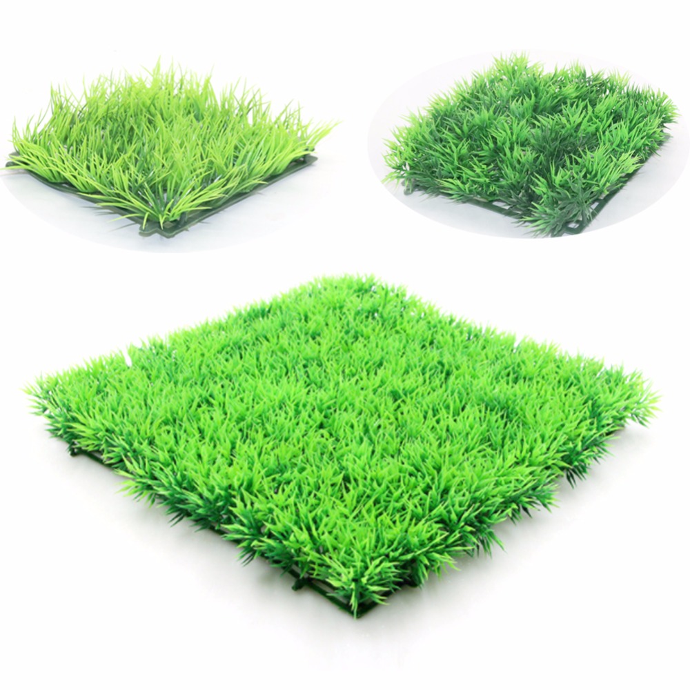Hierba verde Artificial, céspe - Aquarium Planted Seeds reseña y precio