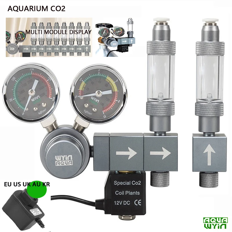 Regulador de CO2 para Acuario  - Co2 Regulator Dual Stage reseña y precio