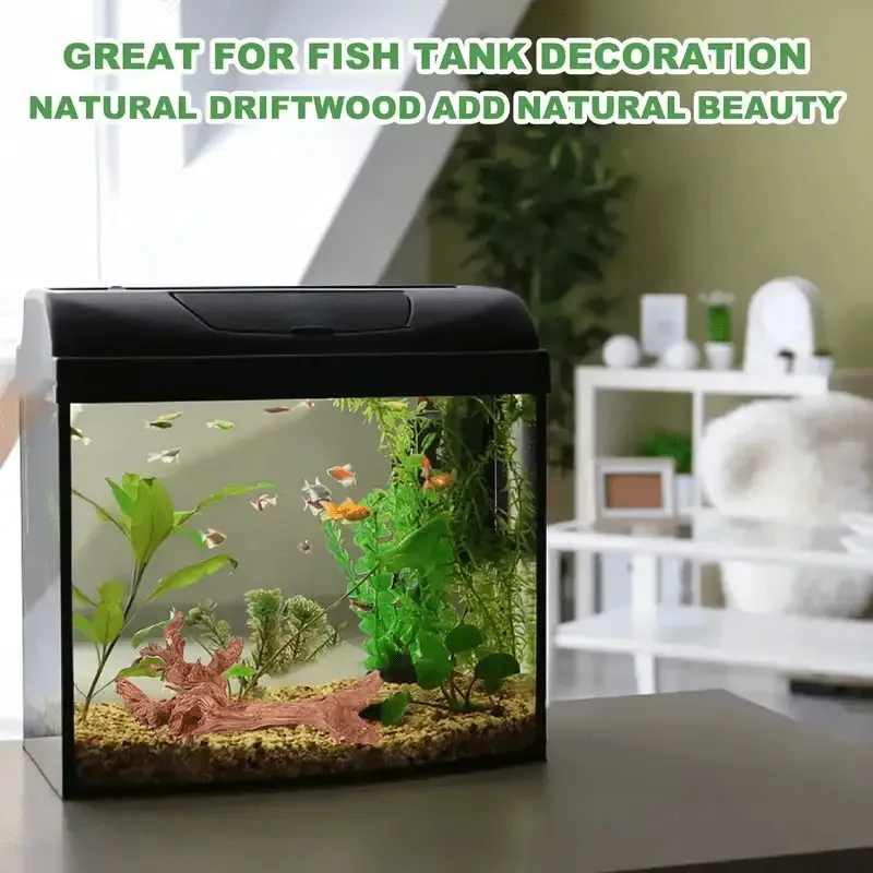 Nuevo Tronco de Árbol Natural  - Planted Aquarium With Driftwood reseña y precio