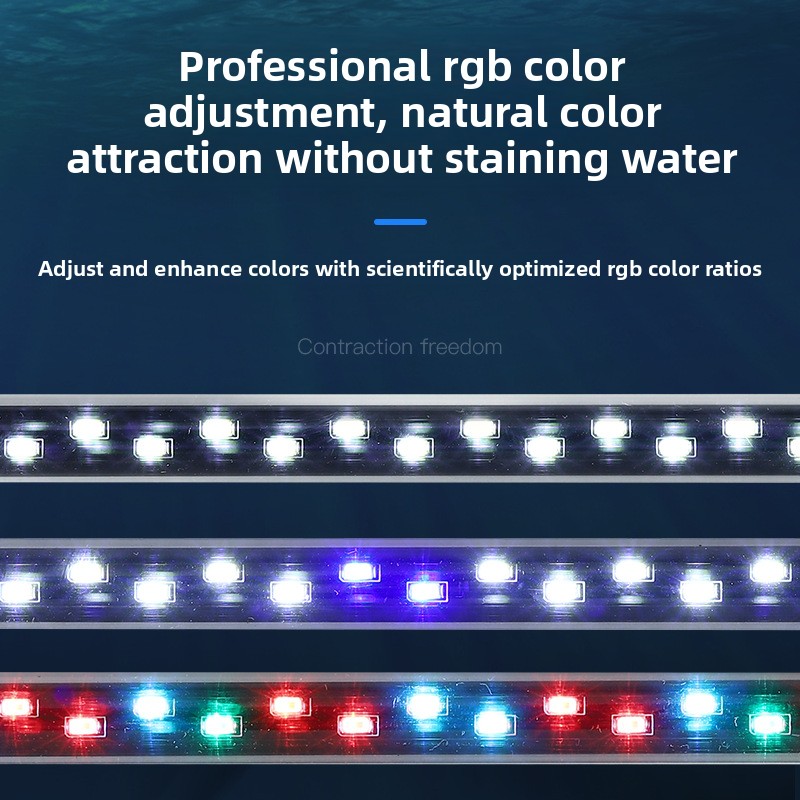 Luz LED para acuario, luz impe - Aquarium Plant Growing reseña y precio