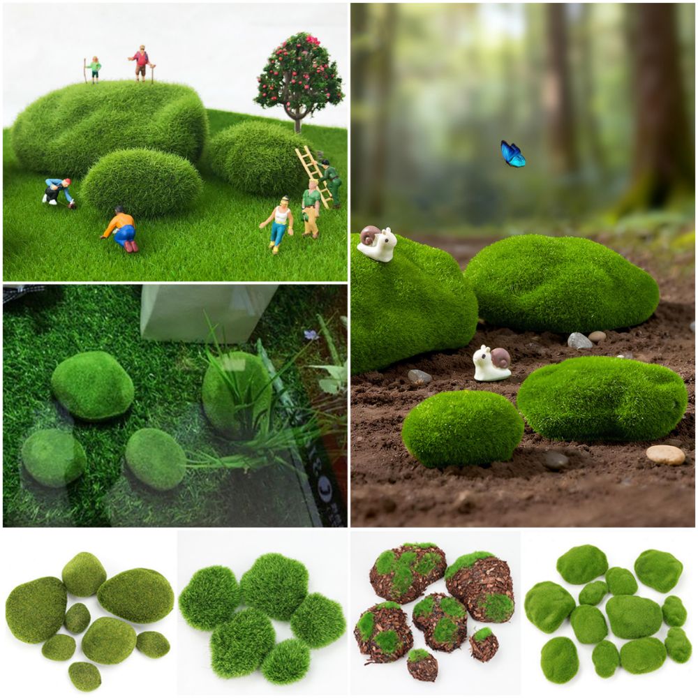 2/4/6/10PCS Rocas de Musgo Art - Planted Aquarium Models reseña y precio