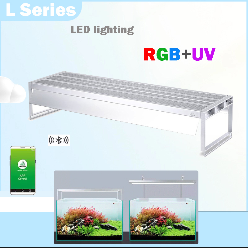 Semana Aqua L Series WRGB UV e - Aquarium Plant Light Spectrum reseña y precio