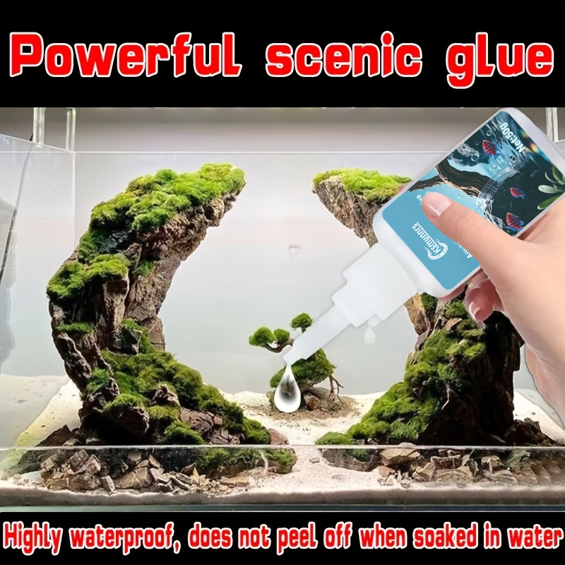 Pegamento para Paisajismo de A - Planted Aquarium With Driftwood reseña y precio