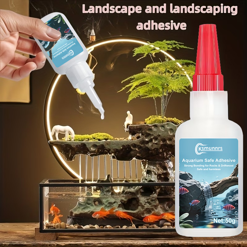 Pegamento para Paisajismo de A - Planted Aquarium With Driftwood reseña y precio