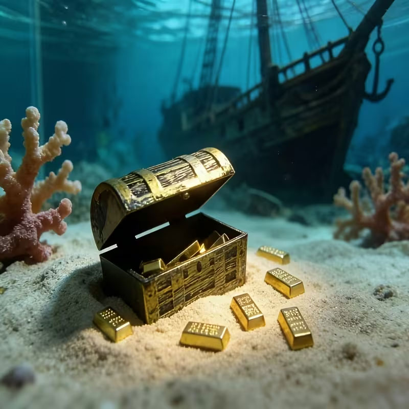 1 Juego de mini cofres del tes - Planted Aquarium Models reseña y precio