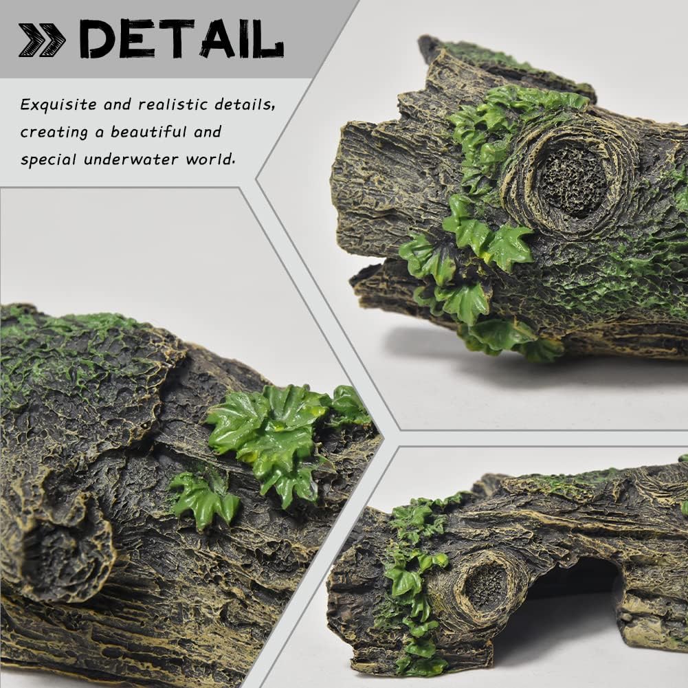 Túnel de árbol hueco para acua - Aquarium Planted Tree reseña y precio