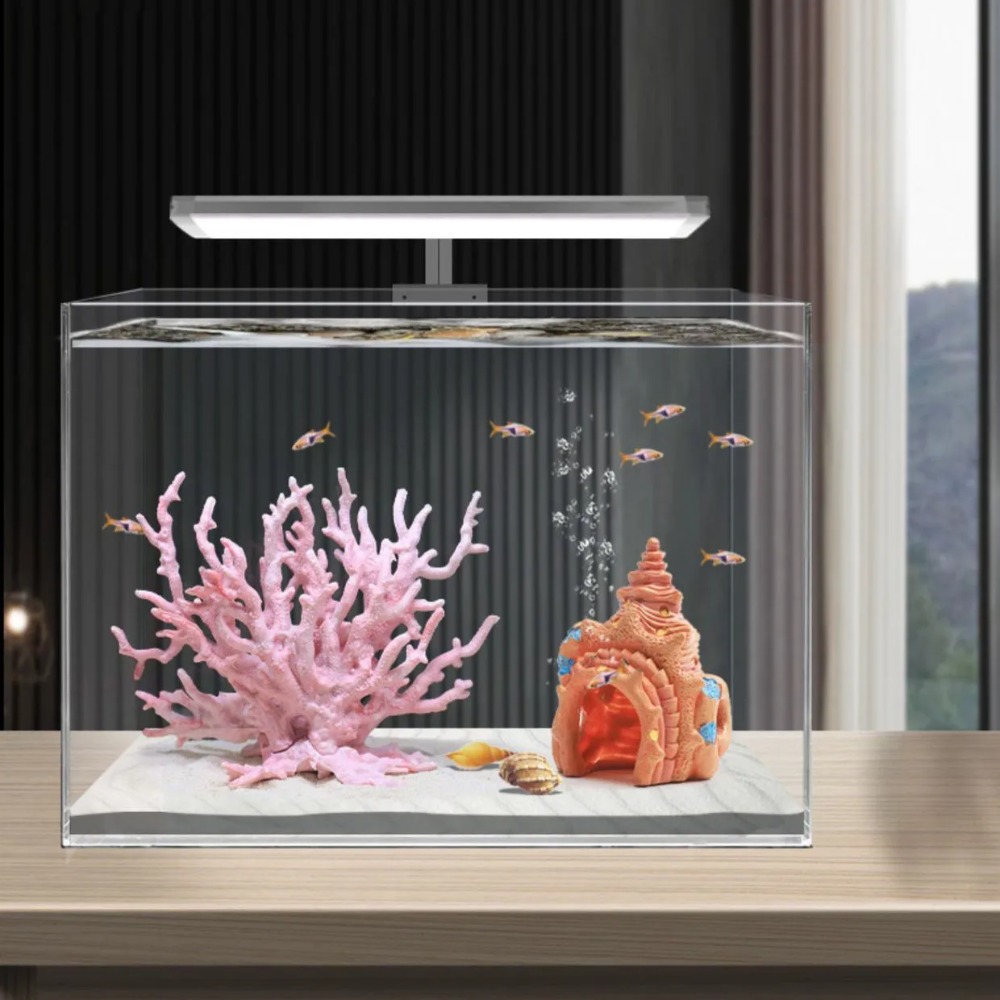 Adorno de Coral Artificial par - Planted Aquarium Aquascape reseña y precio