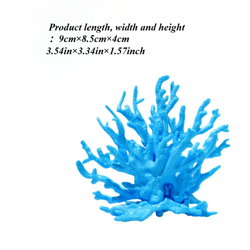 Adorno de Coral Artificial par - Planted Aquarium Aquascape reseña y precio