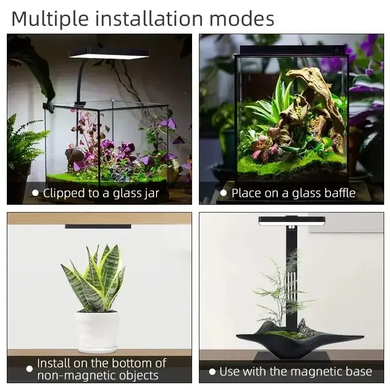 Lámpara LED de espectro comple - Aquarium Plant Light Spectrum reseña y precio