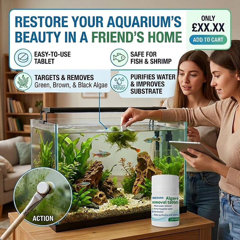 Tabletas de Eliminación Rápida - Planted Aquarium Algae Control reseña y precio