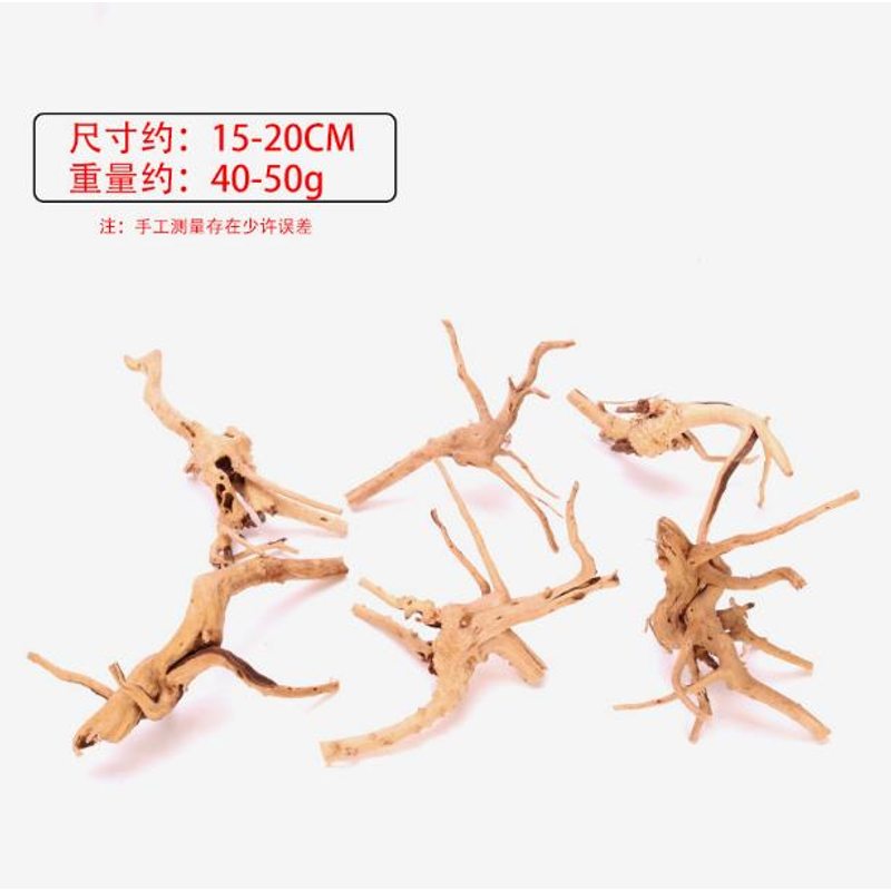 4 Piezas de Decoración Natural - Planted Aquarium With Driftwood reseña y precio