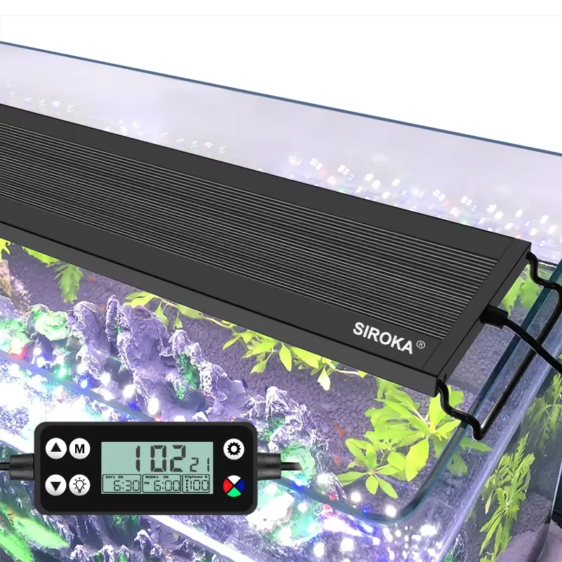 Lámpara LED para Acuario SIROK - Aquarium Plant Light Spectrum reseña y precio