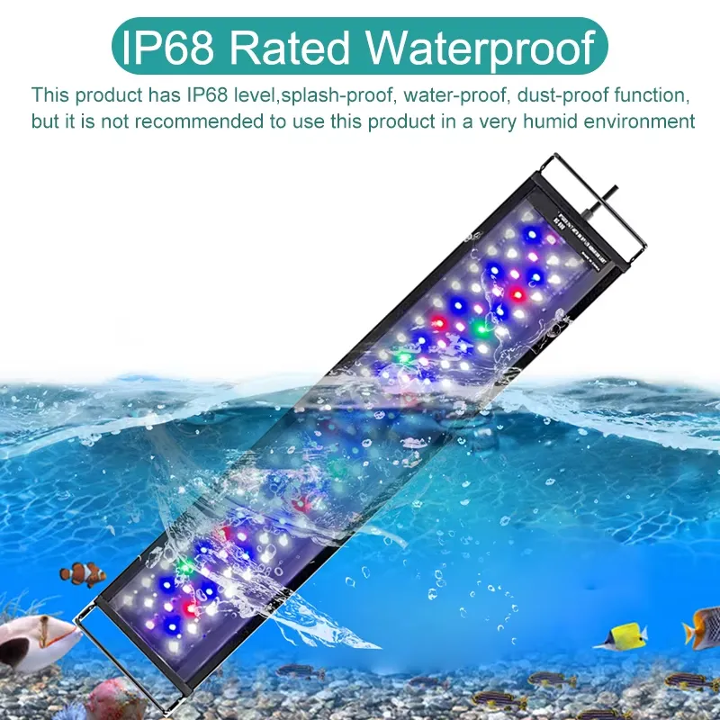Lámpara LED para Acuario SIROK - Aquarium Plant Light Spectrum reseña y precio