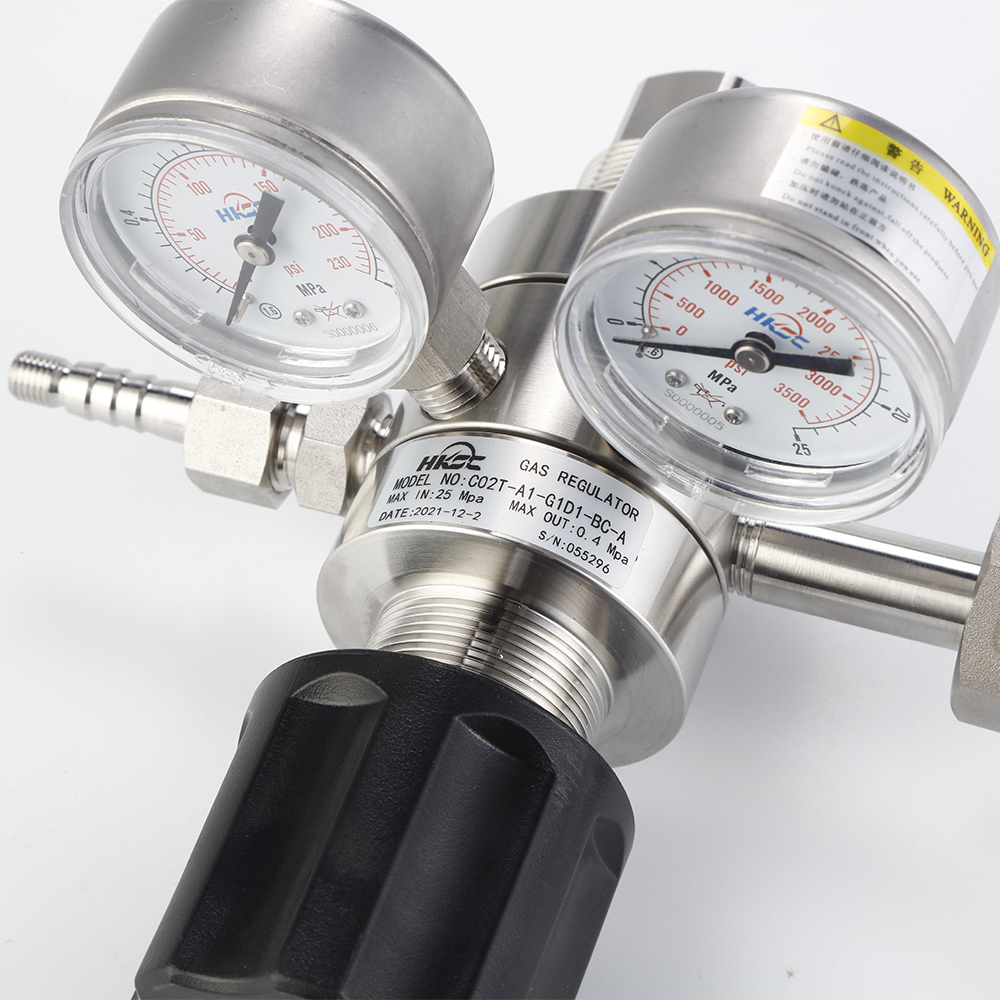 Regulador de CO2 HC02T con man - Co2 Regulator Dual Stage reseña y precio