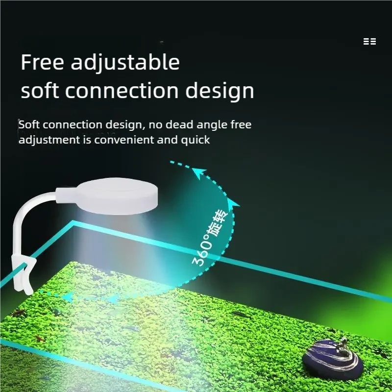 Lámpara LED de 3W con Clip par - Aquarium Plant Light Spectrum reseña y precio