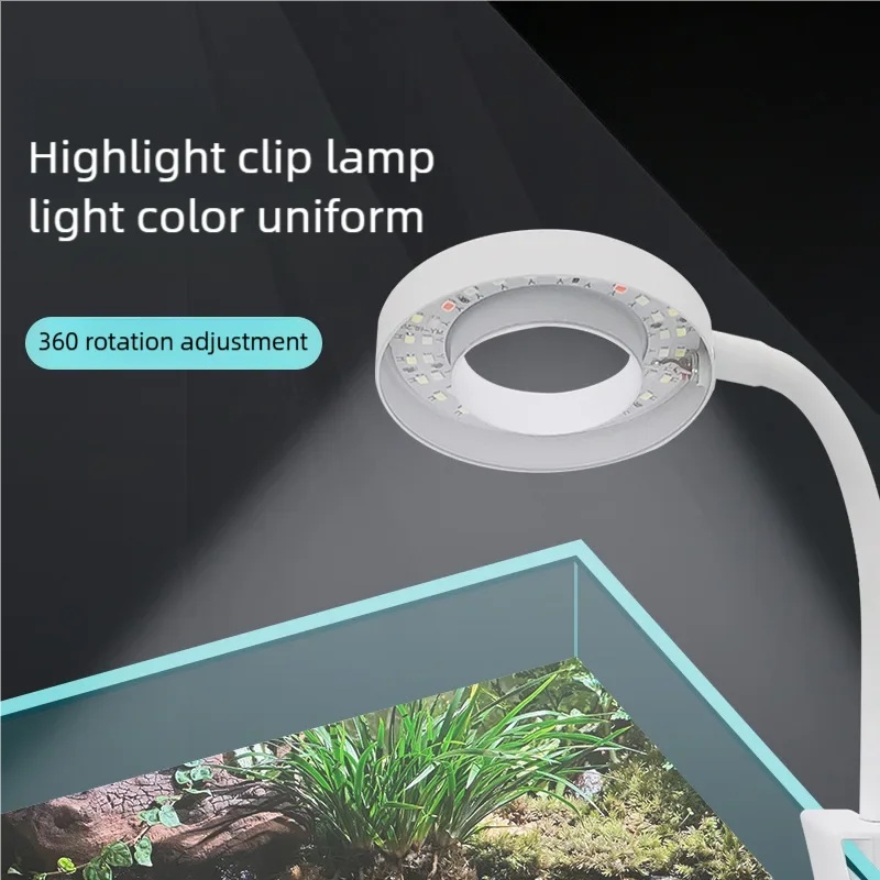Lámpara LED de 3W con Clip par - Aquarium Plant Light Spectrum reseña y precio