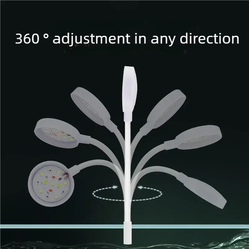 Lámpara LED de 3W con Clip par - Aquarium Plant Light Spectrum reseña y precio