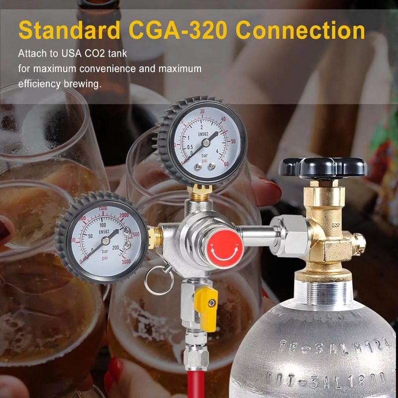 Regulador de CO2 de doble manó - Co2 Regulator Dual Stage reseña y precio