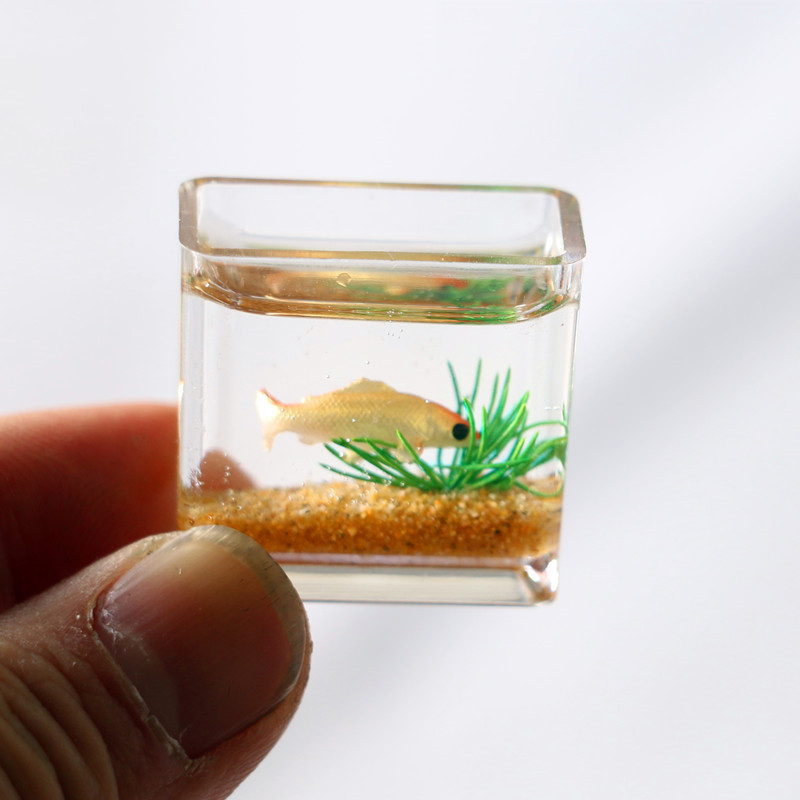 Mini casa de muñecas 1:12, sim - Planted Aquarium Models reseña y precio