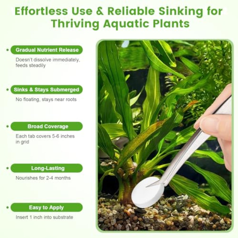 Tabletas de Fertilizante para  - Aquarium Plant Root Fertilizer reseña y precio