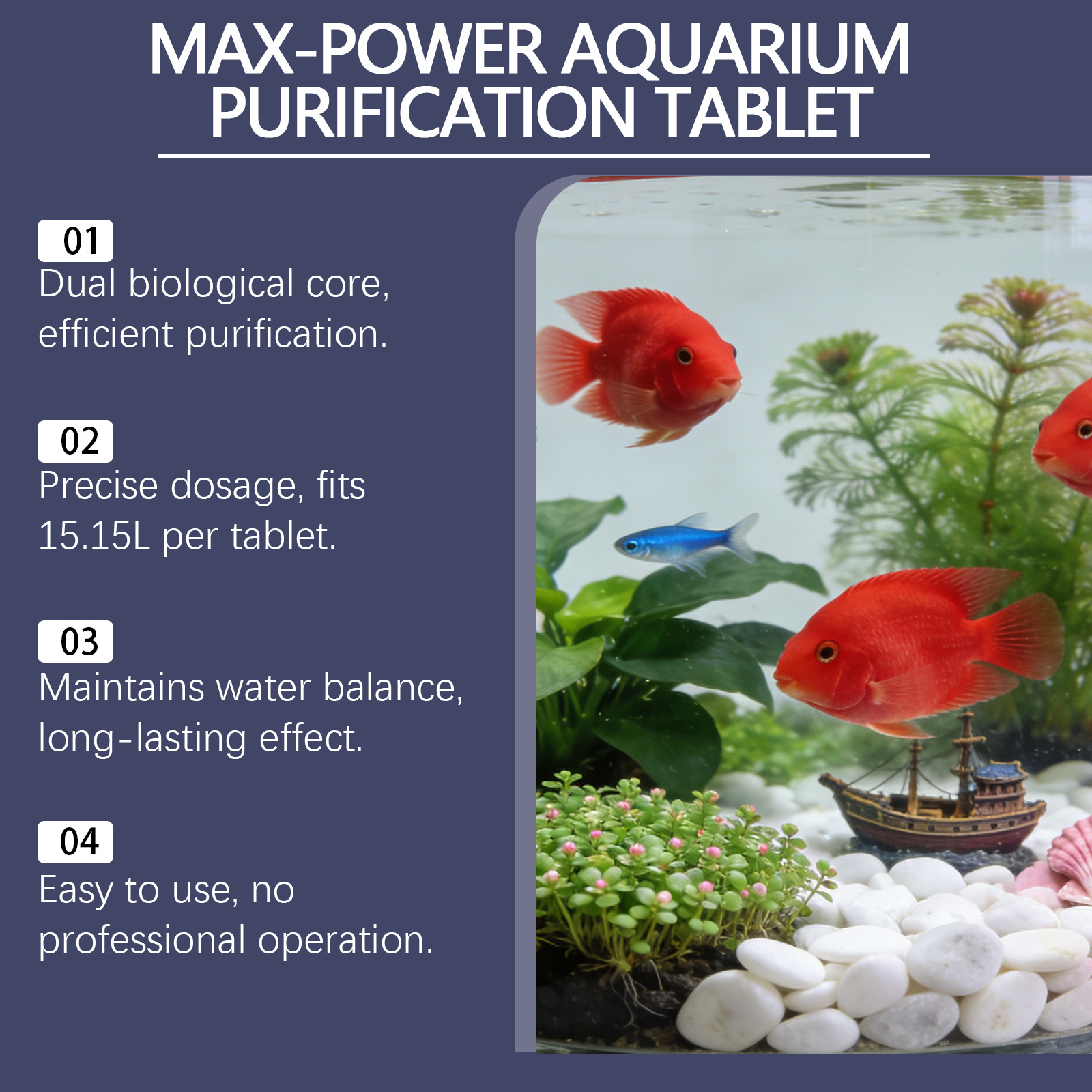 Tabletas Removedoras de Algas  - Planted Aquarium Algae Control reseña y precio