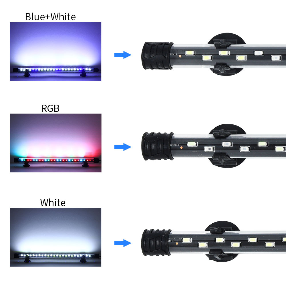 Luz LED para acuario de 90-260 - Aquarium Plant Growing reseña y precio