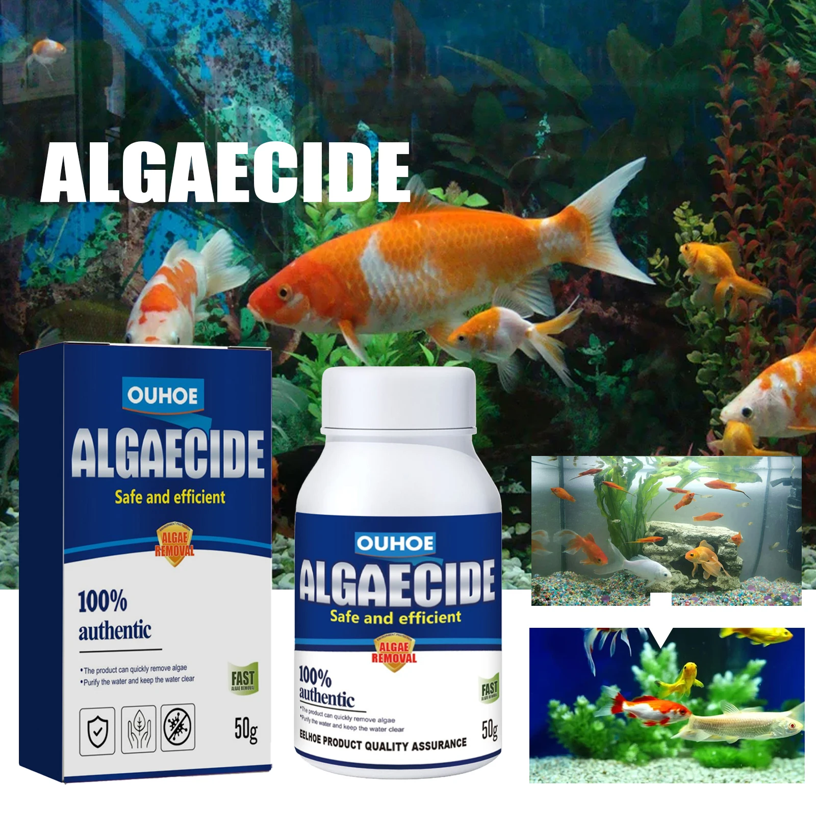 Eliminador de algas para acuar - Planted Aquarium Algae Control reseña y precio