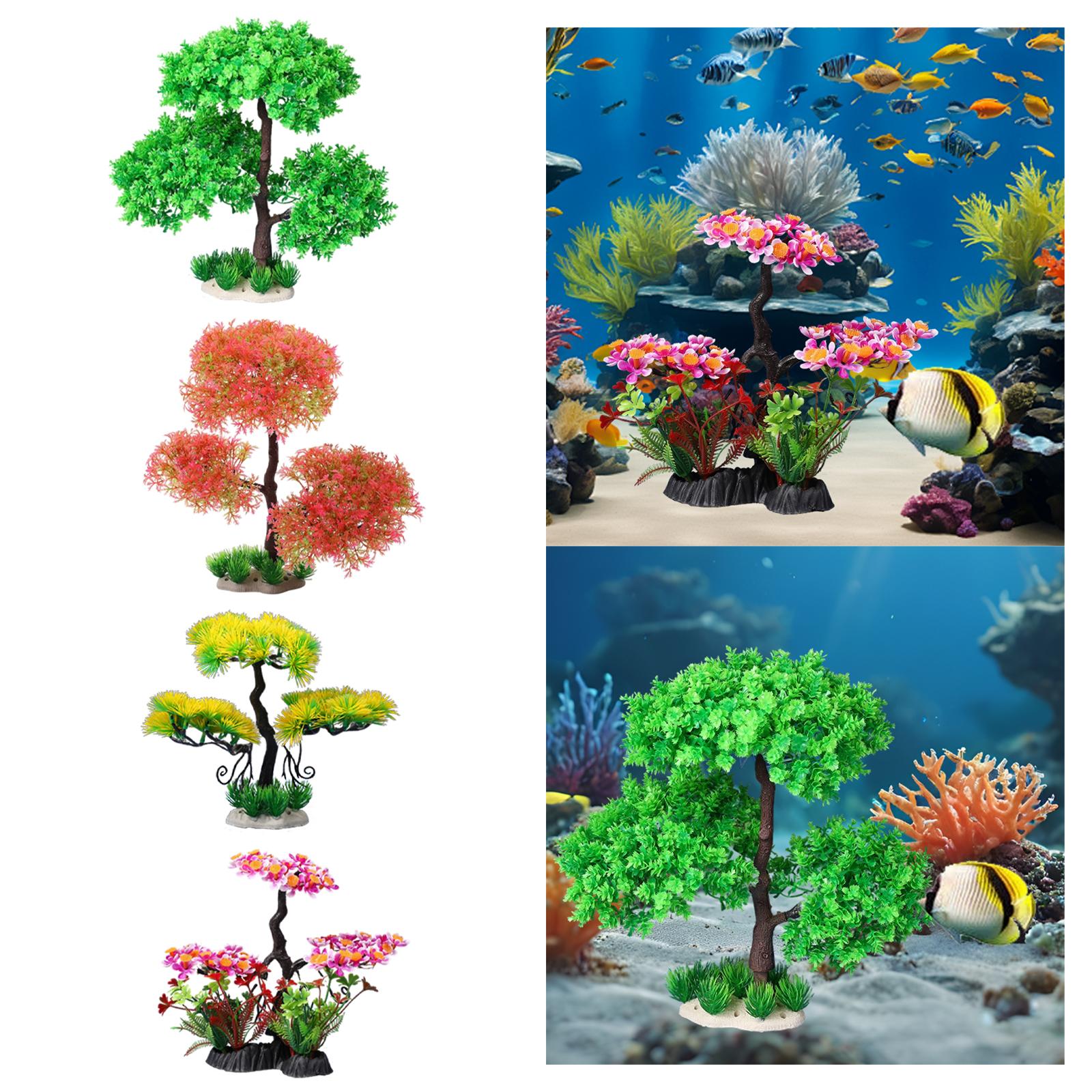 Modelo de Árbol Artificial par - Planted Aquarium Models reseña y precio