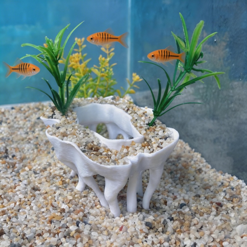 Plantas de acuario impresas en - Aquarium Planted Tree reseña y precio