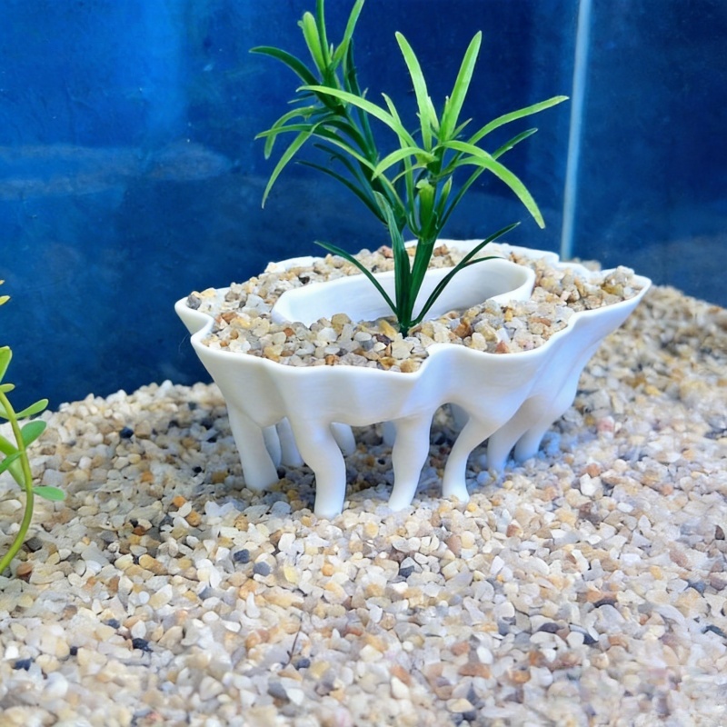 Plantas de acuario impresas en - Aquarium Planted Tree reseña y precio