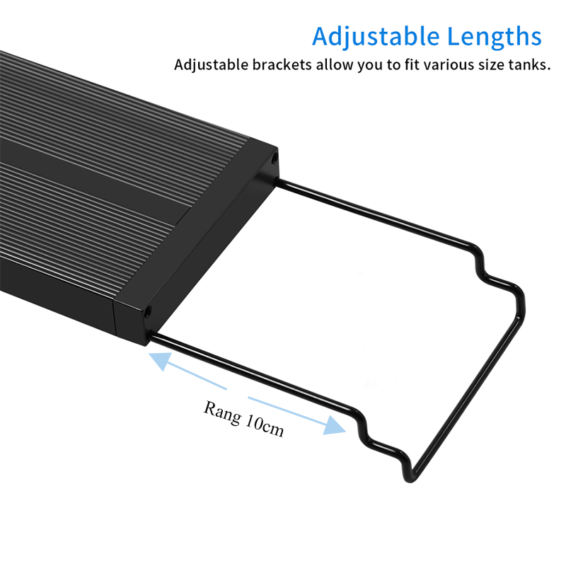 Luz LED programable de 8 color - Aquarium Plant Light Spectrum reseña y precio