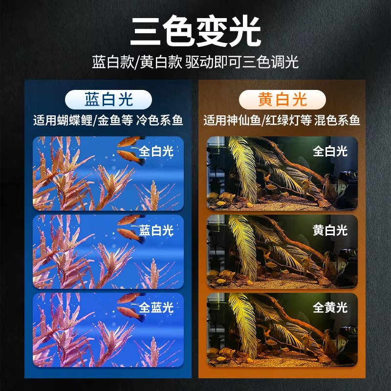 Lámpara Moderna para Acuario,  - Aquarium Plant Light Spectrum reseña y precio
